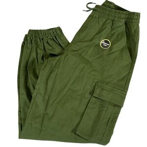 Art Class Olive Cargo Pants Kids 16 Utility Military Gorpcore Workwear  NWOT